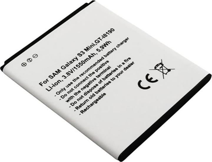 Produktbild Avizar Li-Ion Akku 3.8V 1550mAh NFC Galaxy S3 Mini