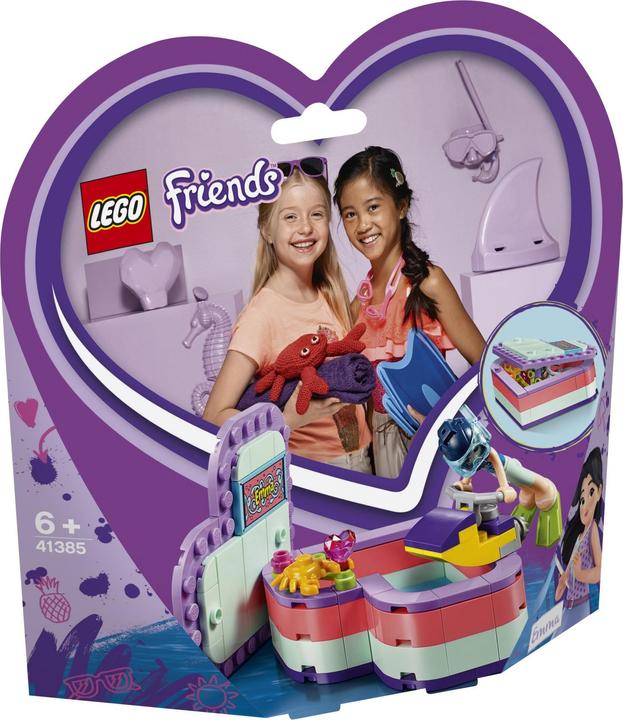 Actual product image LEGO Emma's summer heart box (41385, LEGO Friends)