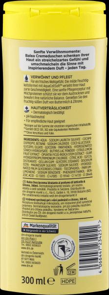 Produktbild dm Balea Cremedusche Buttermilk&Lemon (300 ml)