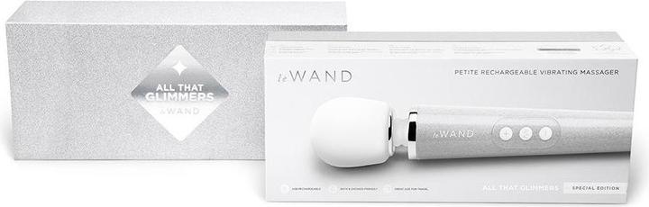 Image du produit Le Wand Petite All That Glimmers Masseur Vibrant Rechargeable Blanc
