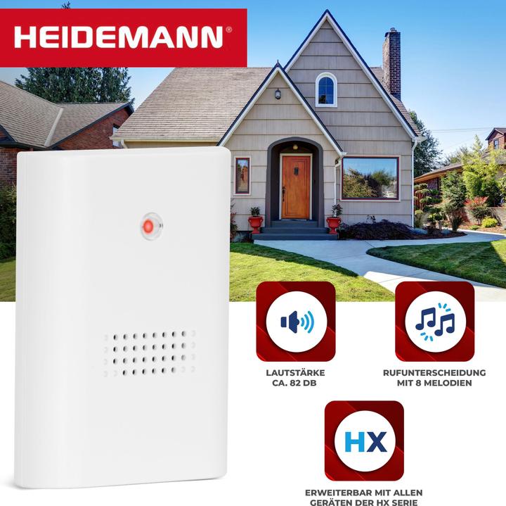 Actual product image Heidemann HX One radio receiver (Funk)