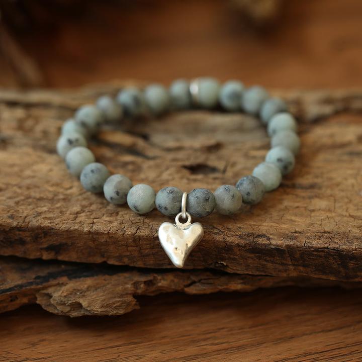 Actual product image Andreani Bracelet with genuine leopard jasper (80 cm)