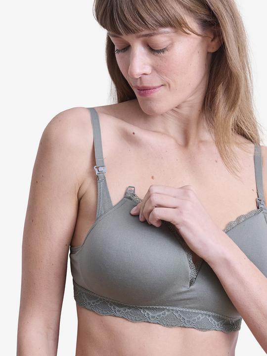 Actual product image Vertbaudet Padded nursing bra without moulded underwires (L)