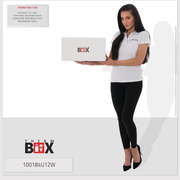 Actual product image Therm Box 2-teiliges Styropor-Isolier- und Kühlboxen-Set (46.59 l)