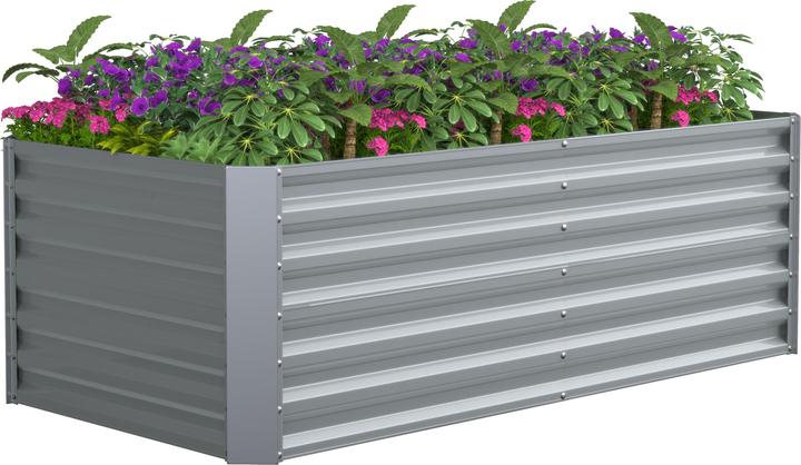 Actual product image VCM Metall Pflanzbeet 180x90 Hochbeet Galdo