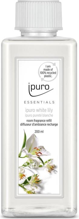 Ipuro Recharge d'encens White Lily avec bâtonnets 200 ml (200 ml)