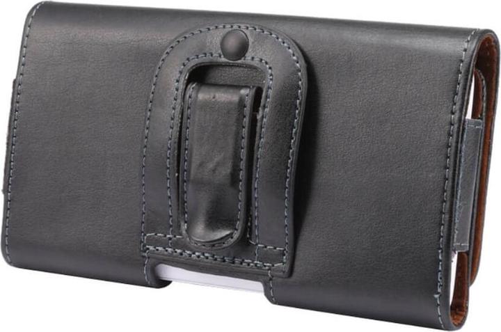 Cover-Discount Gurttasche Echtleder schwarz / M