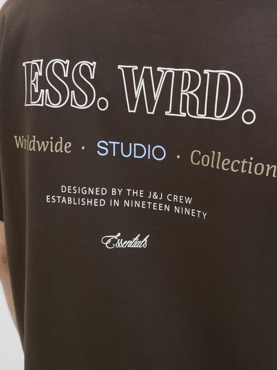 Actual product image Jack & Jones Jjeurban Edge Studio Tee Ss Sn Pls (7XL)