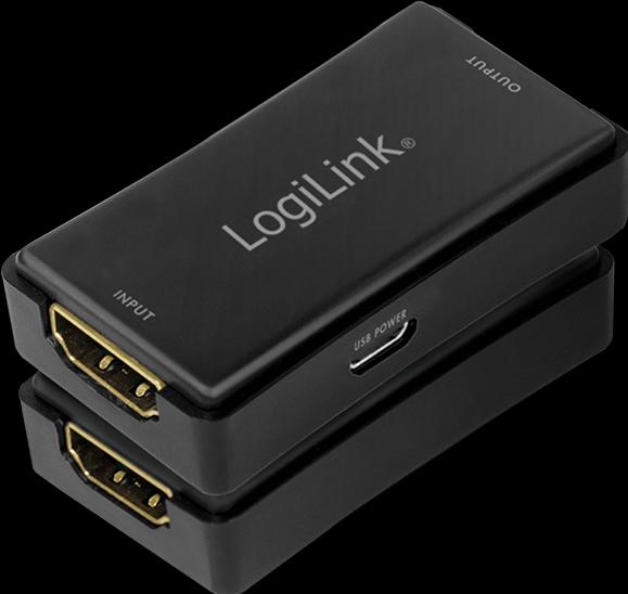 Actual product image LogiLink 4K HDMI Repeater, 25 m