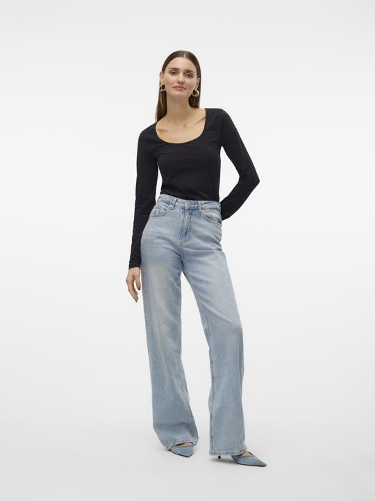 Immagine prodotto Vero Moda Vmlulu Ls U-Neck Top Jrs Ga Noos (L)