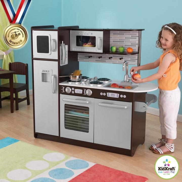 Actual product image KidKraft Uptown Espresso Kitchen