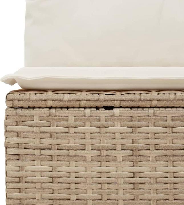 Produktbild VidaXL Gartenmöbel Sofa Garnitur Gartengarnitur Garten Sitzgruppe 9-tlg. Beige