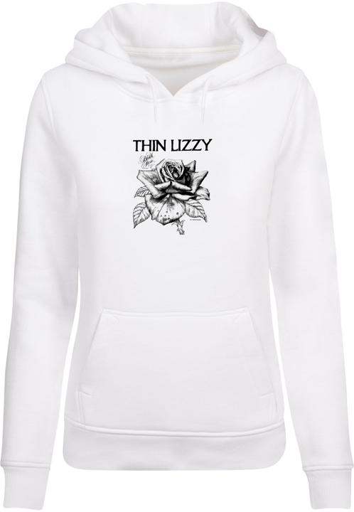 Immagine prodotto Merchcode Donna Thin Lizzy - Felpa con cappuccio con logo Rose - 160921 (M)