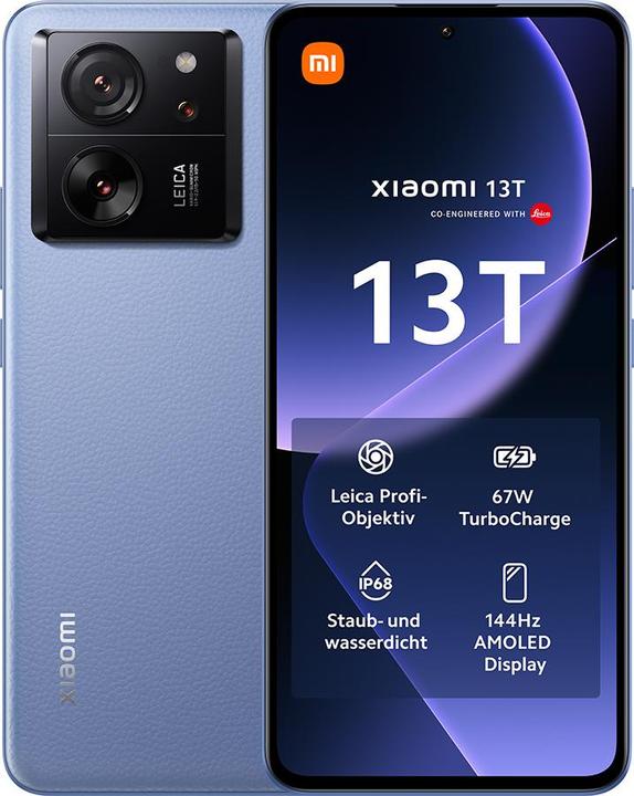 Xiaomi 13T (256 GB, Alpine blue, 6.67", Dual SIM, 50 Mpx, 5G)