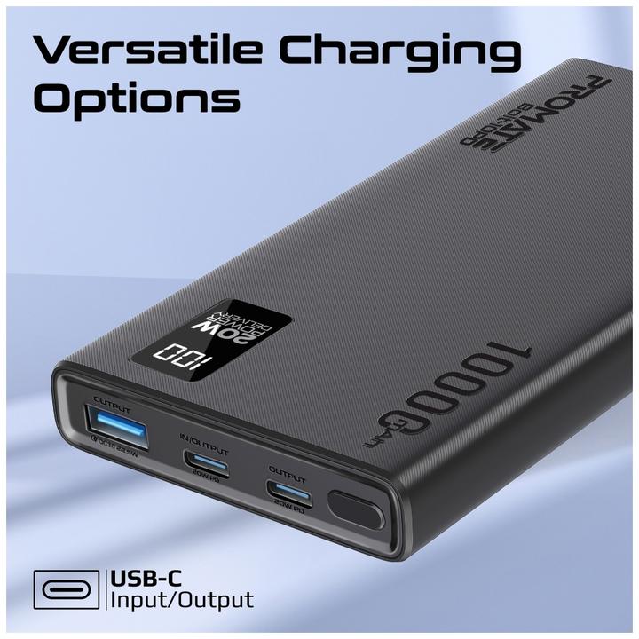 Actual product image ProMate Bolt-10PD Powerbank 10000mAh (10000 mAh, 20 W, 37 Wh)