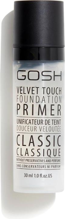 Actual product image Gosh VELVET TOUCH foundation primer classic 30 ml