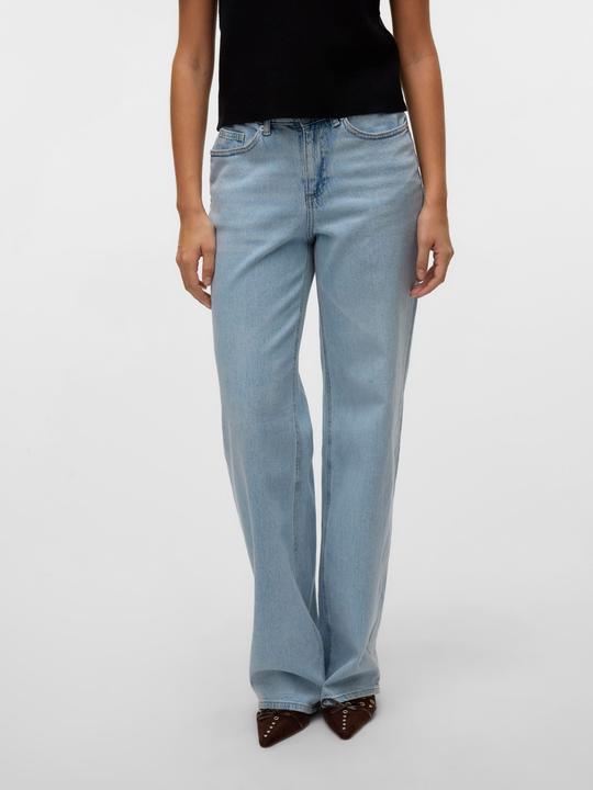 Actual product image Vero Moda VMMELISA Mid Rise Weiter Beinschnitt Jeans Weit geschnitten (W26/L32)