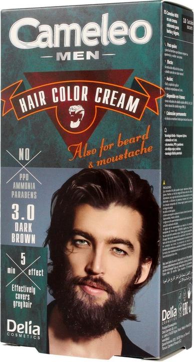 Delia Cosmetics Cameleo - Men 3.0 Dark Brown (3.0 Dark Brown)