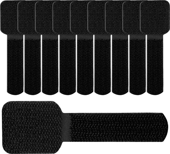 Produktbild Label-the-cable Klettkabelhalter selbstklebende (Kunststoffkabelbinder, 90 mm, 50 Stk.)