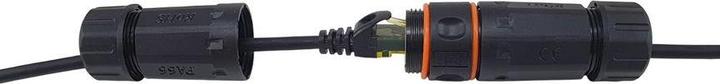 Produktbild equip Patchkabel Cat6A S/FTP 2xRJ45 10.0m Outdoor schwarz (S/FTP, CAT6a, 10 m)