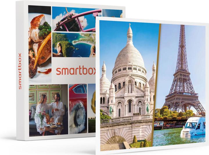 Actual product image Smartbox Romantic holiday in Paris with 2 nights, bus boat trip and champagne for 2 (2 pers.)