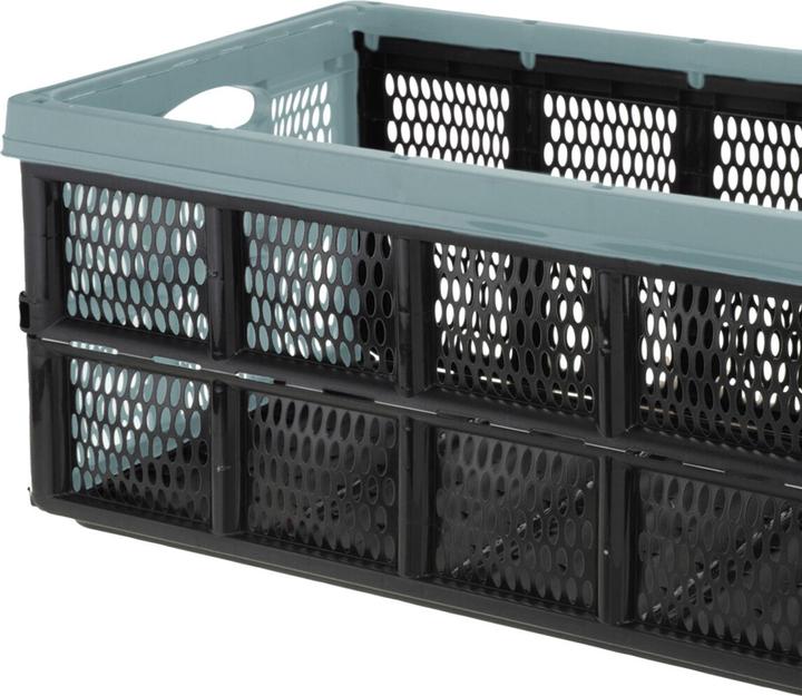 Produktbild Inda-Exclusiv Klappbox stapelbar 32 L Transportbox 48X35X24CM Einkaufskiste klappbar (48 x 35 x 24 cm, 32 l)
