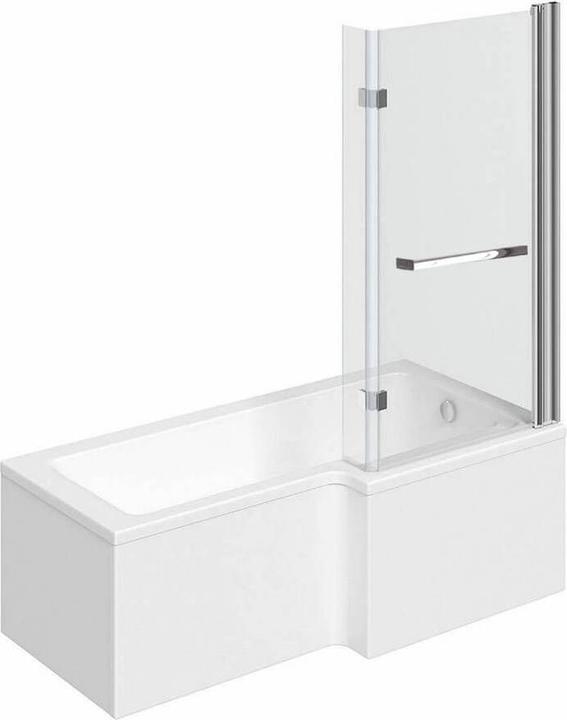 Actual product image Home Deluxe Shower tray not free-standing ALORA 170x85cm - Left (85 cm, 170 cm)