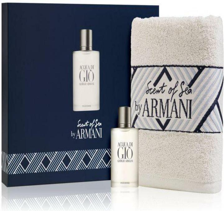 Giorgio Armani Acqua di Gio Eau + Handtuch (Eau de Toilette, 100 ml)