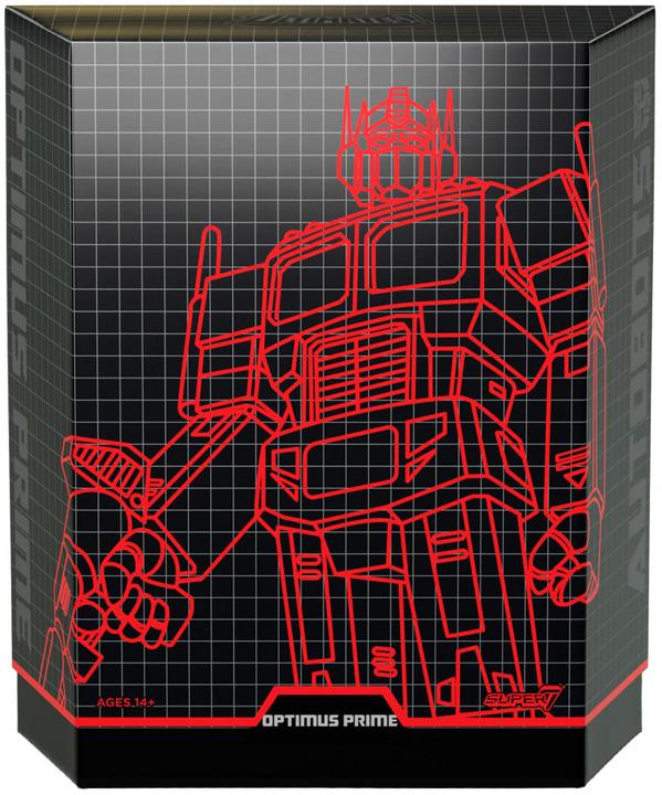 Actual product image Super7 Ultimates Optimus Prime