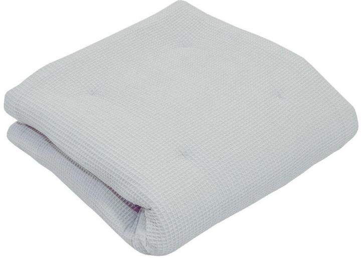 Ullenboom Tapis d'éveil Gaufrette Uni Gris 100 x 100 cm