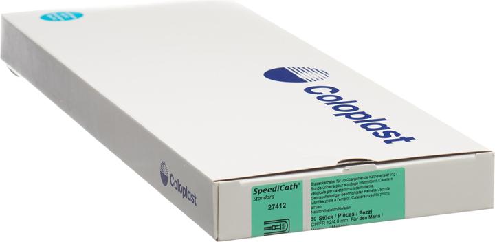 Coloplast 1x Katheter CH12 40cm Mann Nelat, 30 Beutel