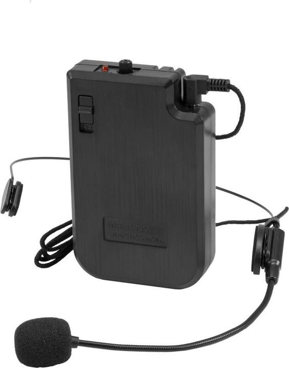 Actual product image Omnitronic WAMS-10BT2 MK2 bodypack transmitter incl. headset microphone 865MHz