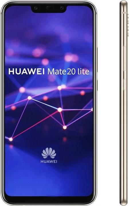Actual product image Huawei Mate 20 Lite (64 GB, Platinum Gold, 6.30", Hybrid Dual SIM, 20 Mpx, 4G)