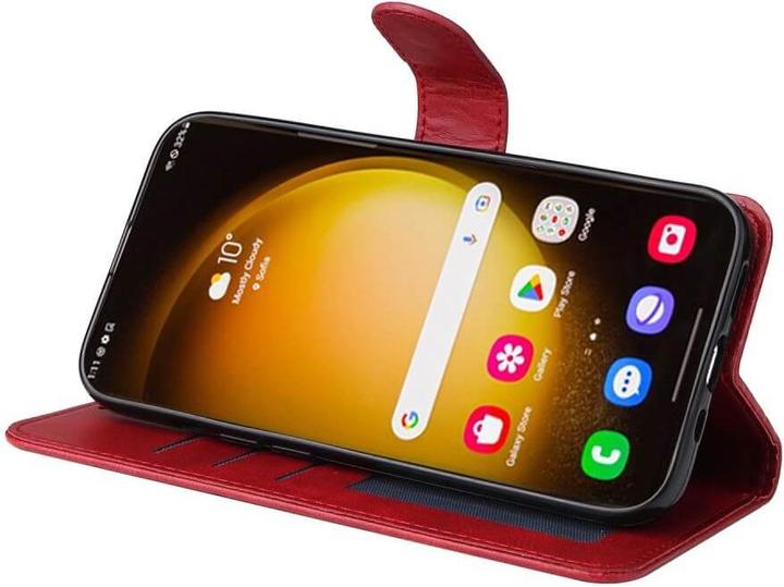 Produktbild Cover-Discount Premium Handyhülle Etui rot (Samsung Galaxy S24 Ultra)