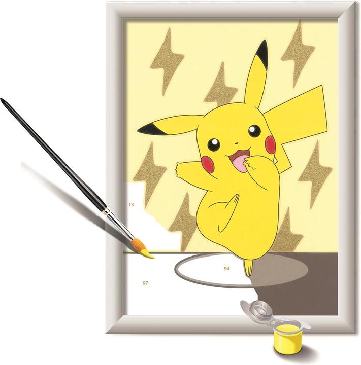 Produktbild Ravensburger Malen nach Zahlen - Pokémon Pikachu