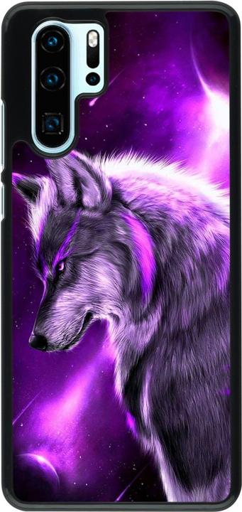 Produktbild PhoneLook Hülle Purple Sky Wolf (Huawei P30 Pro)