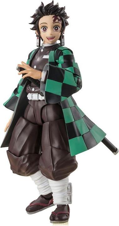 Actual product image Tamashii Nation Demon Slayer: Kimetsu no Yaiba S.H. Figuarts Actionfigur Tanjiro Kamado 14 cm
