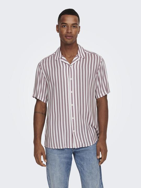 Immagine prodotto Only & Sons Camicia a maniche corte a righe (L)