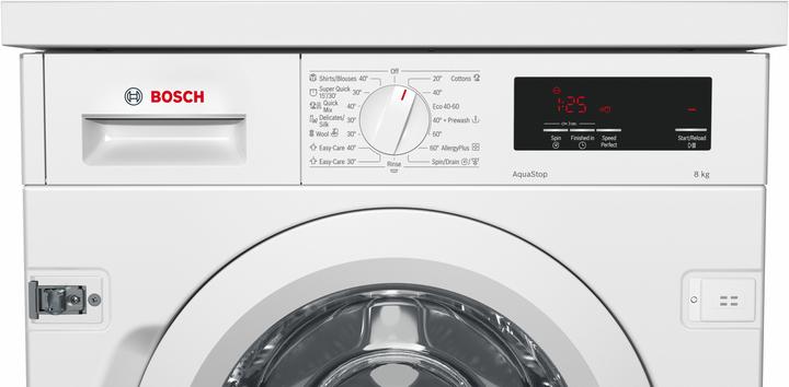 Produktbild Bosch Hausgeräte Serie 6 Fronlader Waschmaschine8 kg 1200 Um, C (8 kg, Links)