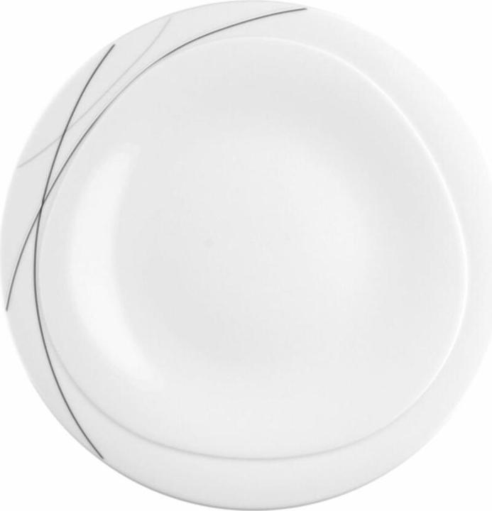 Produktbild Seltmann Frühstücksteller Trio 6 Stück, Weiss Schwarz (6 x, 23 cm)