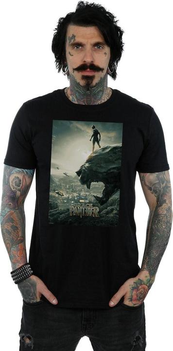 Immagine prodotto Maglietta con poster di Black Panther (XL)