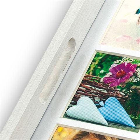 Image du produit ZEP Photo Tray white 45x35 plateau photo en bois 9 photos
