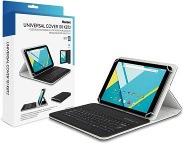 Produktbild Hamlet Universal Cover 101 KBT2 Universalhülle mit abnehmbarer Bluetooth-Tastatur für Tablet von (Eng. Int.)