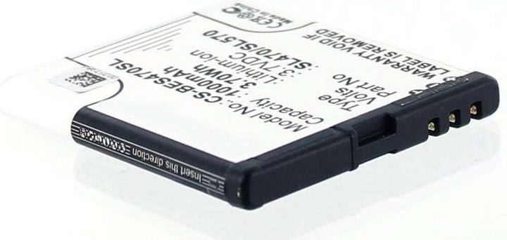 Actual product image AGI 43636 - Battery - Beafon - SL580 - Black - White - Lithium-Ion (Li-Ion) - 700 mAh