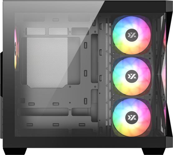 Actual product image xyz X-CS-QUBEX-B (mATX, ATX, Mini-DTX)