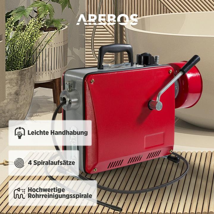 Image du produit Arebos Dispositif de nettoyage des tuyaux
