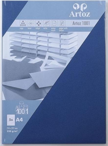 Produktbild Artoz 1001 Karten cl.blue (A4, 220 g/m², 5 x)