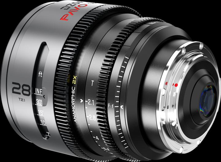 Produktbild Dzofilm Pavo 2x Anamorphic 28mm T2.1 for PL/EF Mount (S35) imperial - Golden Coating (PL, APS-C / DX)