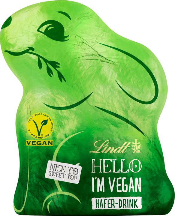 Lindt Hello Vegan Bunny al latte d'avena (80 g)