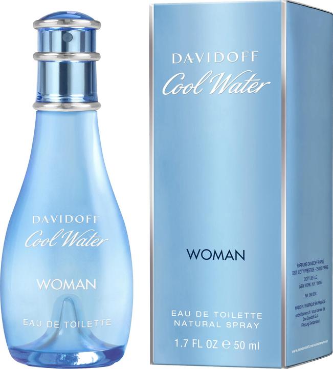 Actual product image Davidoff Cool Water (Eau de toilette, 50 ml)